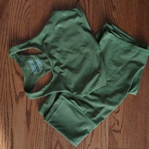 Chipotle Sports Bra Pepper Longline Bra Top (part of a set)